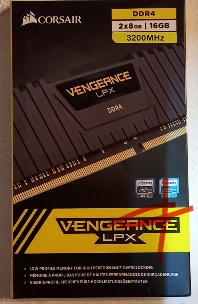 Оперативна память 2x16Gb DDR4 CORSAIR