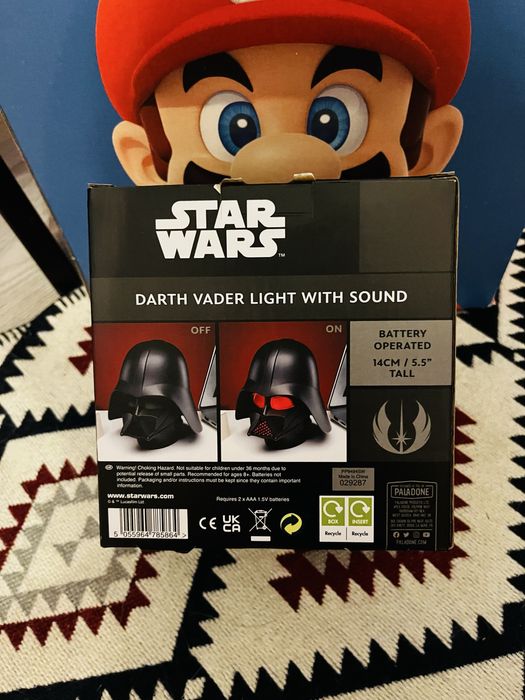 Star Wars Lord Vader Lampka z dźwiękiem Gwizdne Wojny