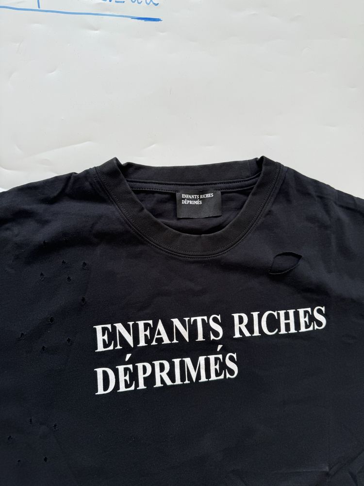 футболка Enfants Riches Deprimes logo ERD destress archive balenciaga