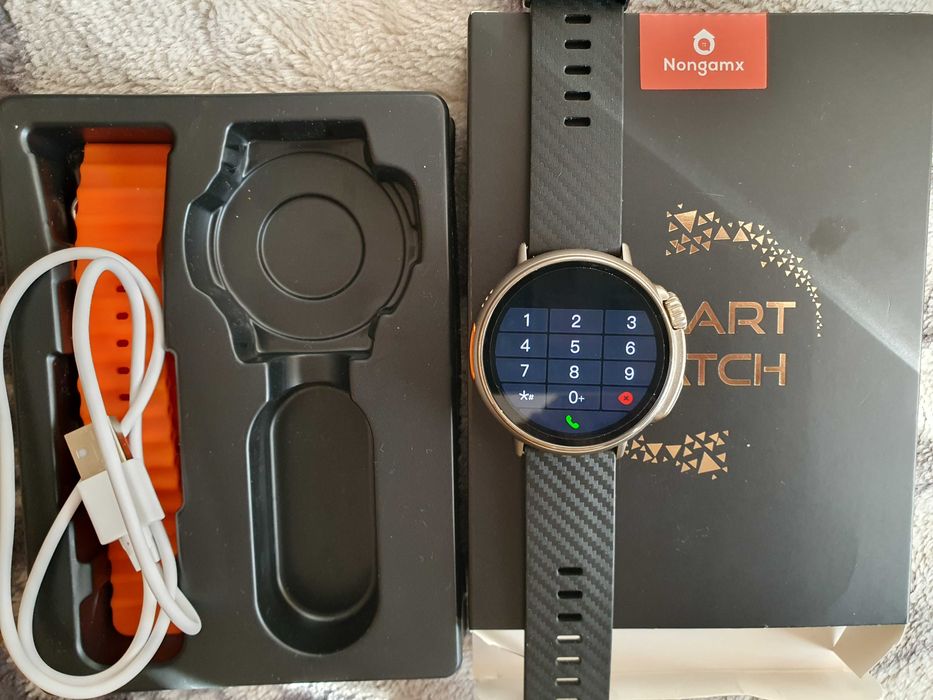 Zegarek Hoco Y18 smartwatch sport platyna - możliwość telefonowania.