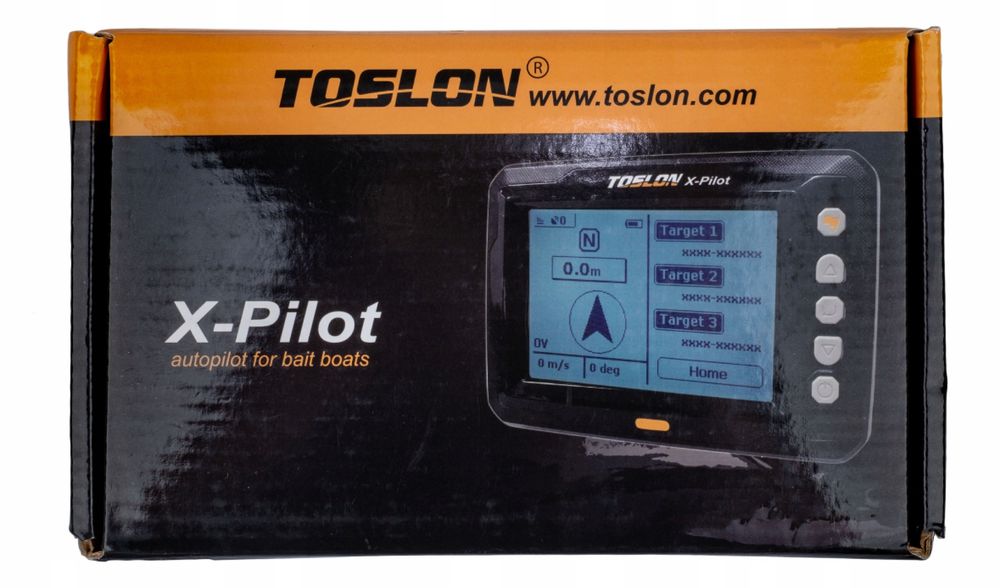 Toslon xPilot GPS, autopilot do lodki zanętowej - nowy