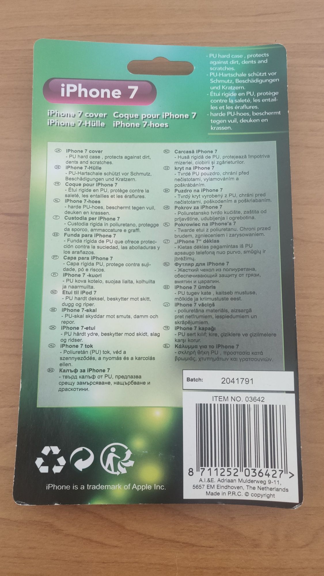 Etui, pokrowiec, silikon iPhone 7 - można zamówić więcej sztuk.