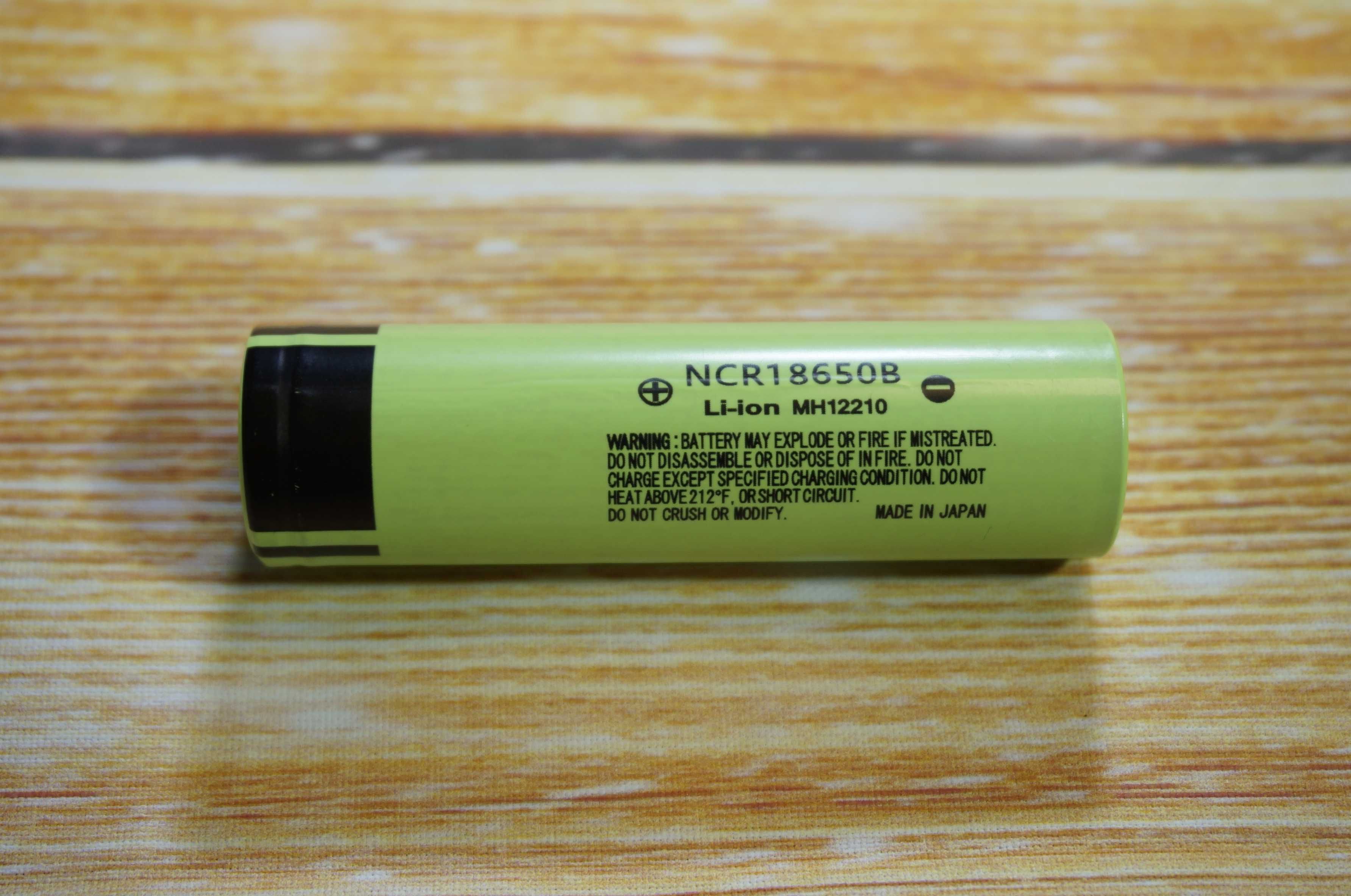 Акумулятори Panasonic NCR18650B 3400 Mah, аккумулятор 18650 оригінал