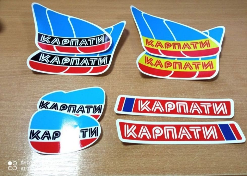 Карпаты наклейки мотоцикл мопед