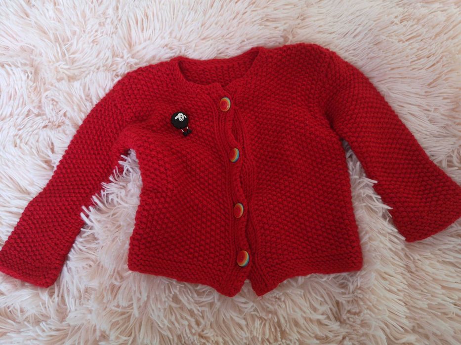 Sweterek niemowlęcy 0-3