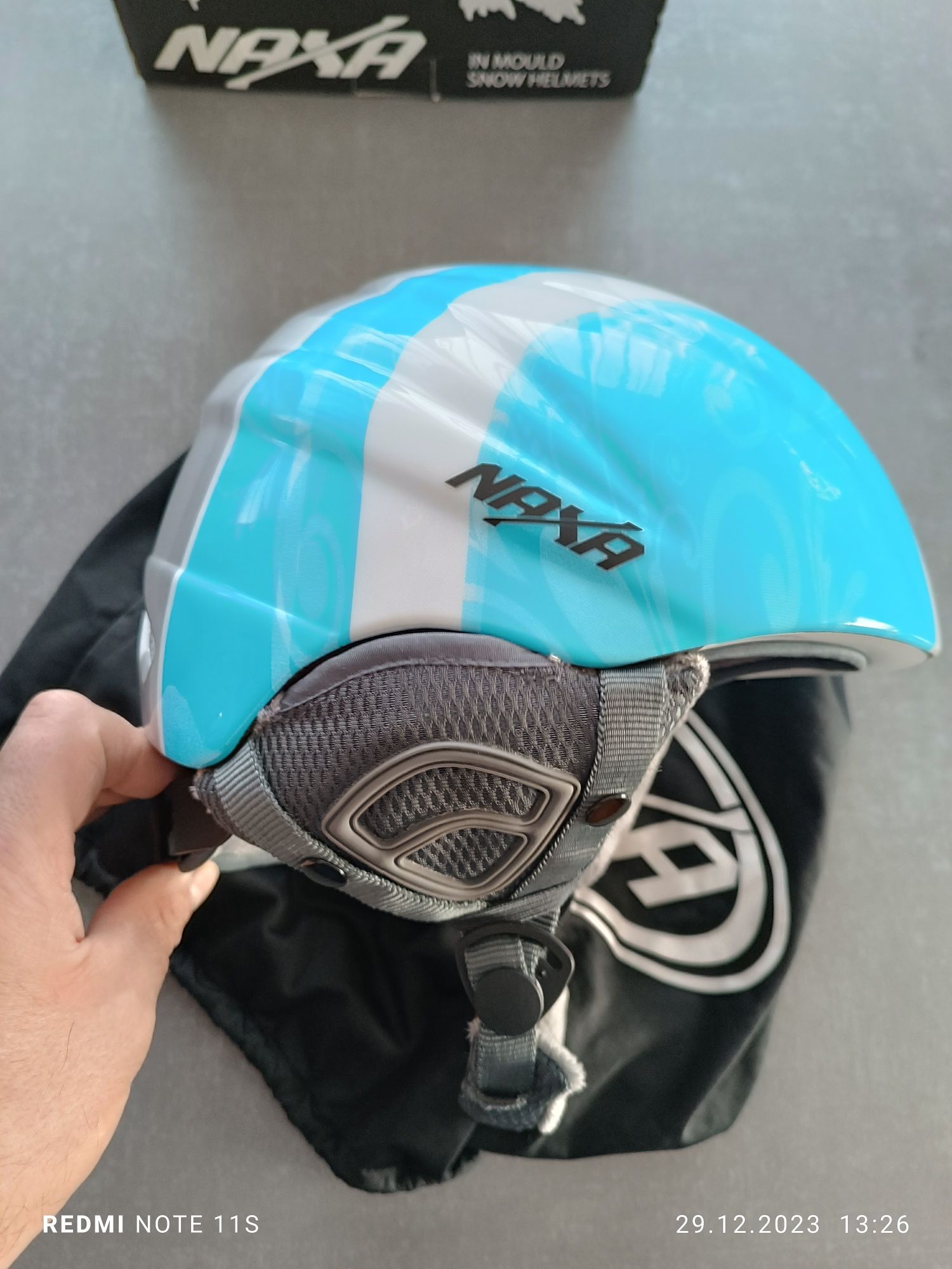 Kask narciarski snowboardowy S  52-55cm