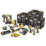 DeWALT DCK1012P4T Zestaw narzędzi bezszczotkowych 18V XR - 4x 5,0Ah