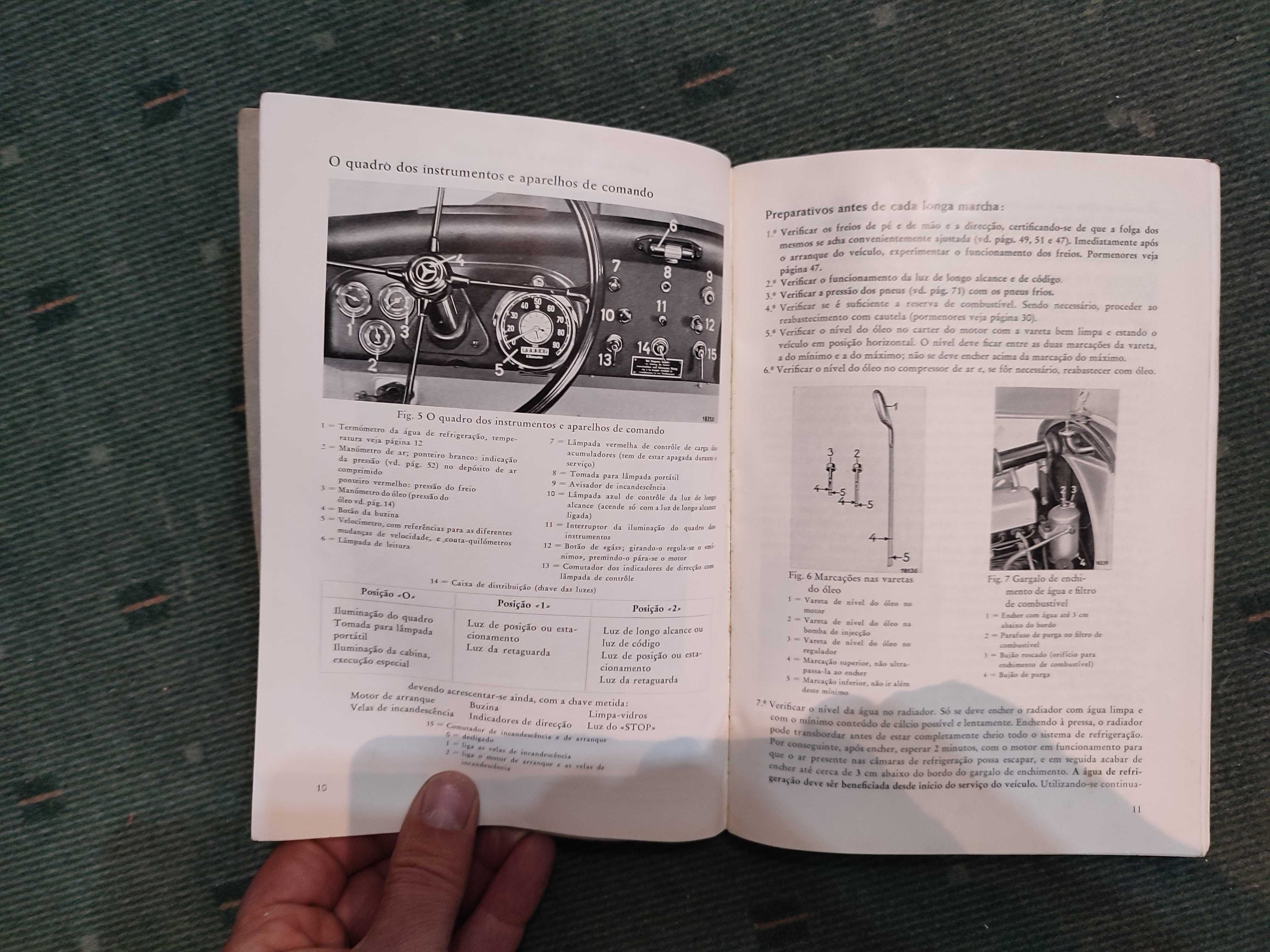 Livro de Instruções Mercedes-Benz Tipo L 4500