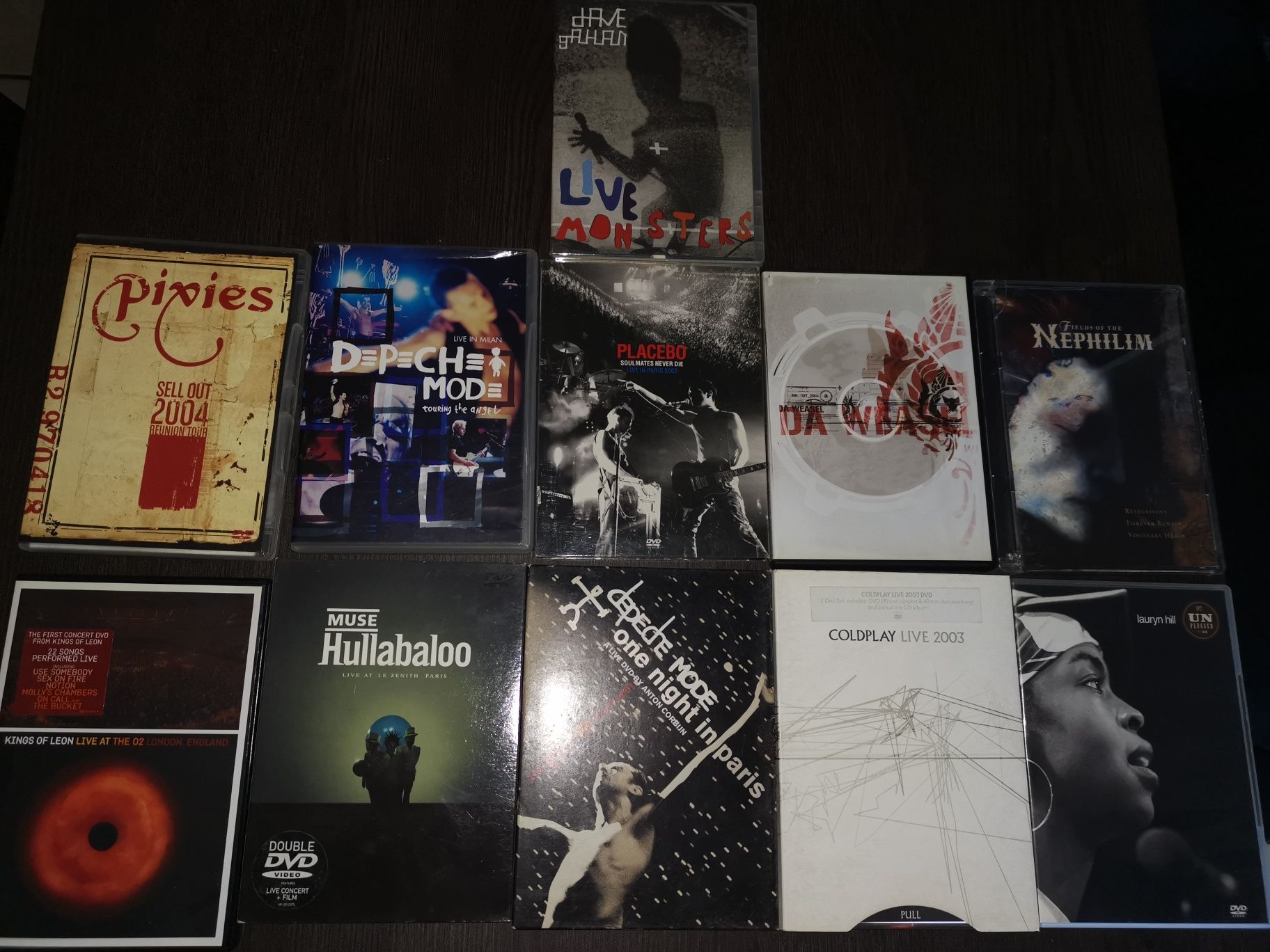 DVDs música ao vivo