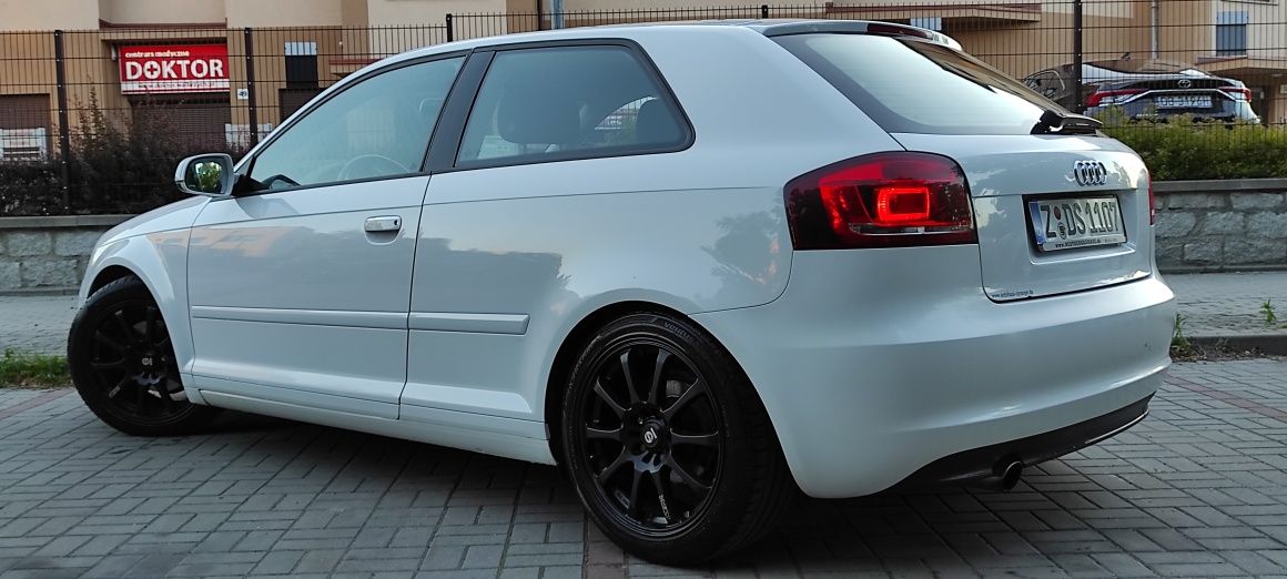 Audi A3 1.6 Mpi Lift biala ślicznotka Alu SPARCO