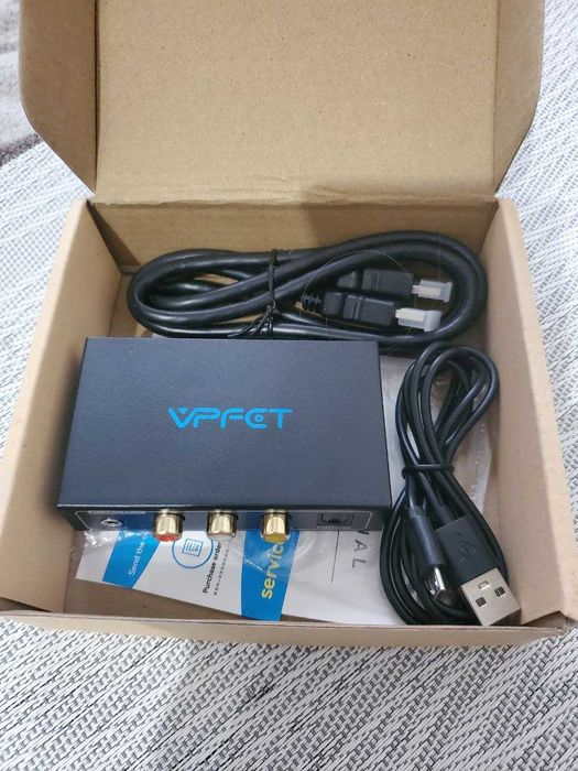 Аудіо екстрактор VPFET HDMI спліттер 4K для ігрових приставок та медіа