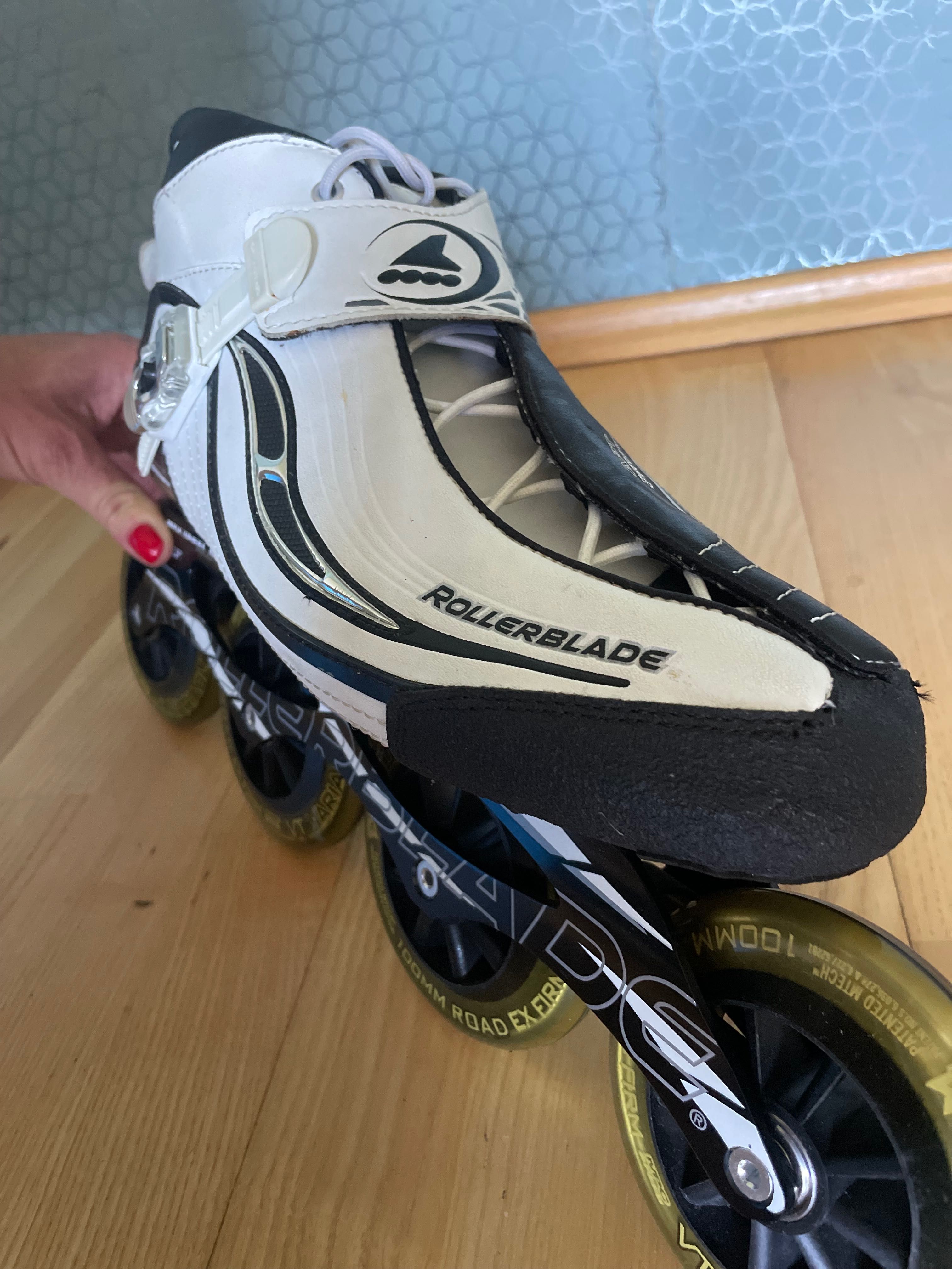 Rollerblade RACEMACHINE PLATINUM rozm 47 / 31 cm i kolka MPC FIRM EX