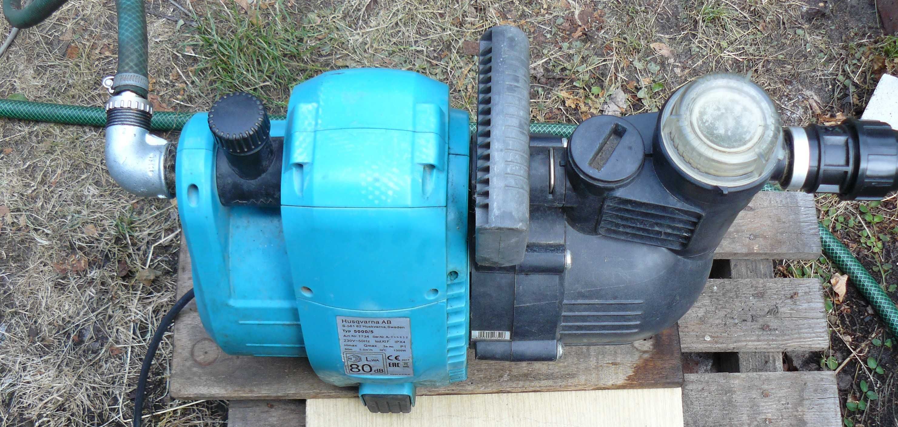 Pompa do wody Gardena Husqvarna moc 1300 wat sveden