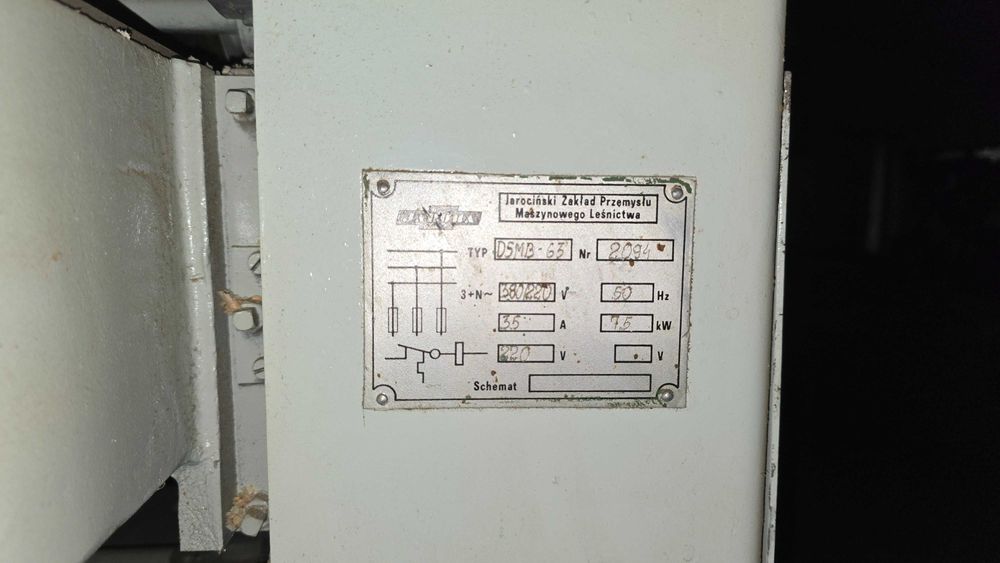 Grubościówka Strugarka JAROMA DSMB-63