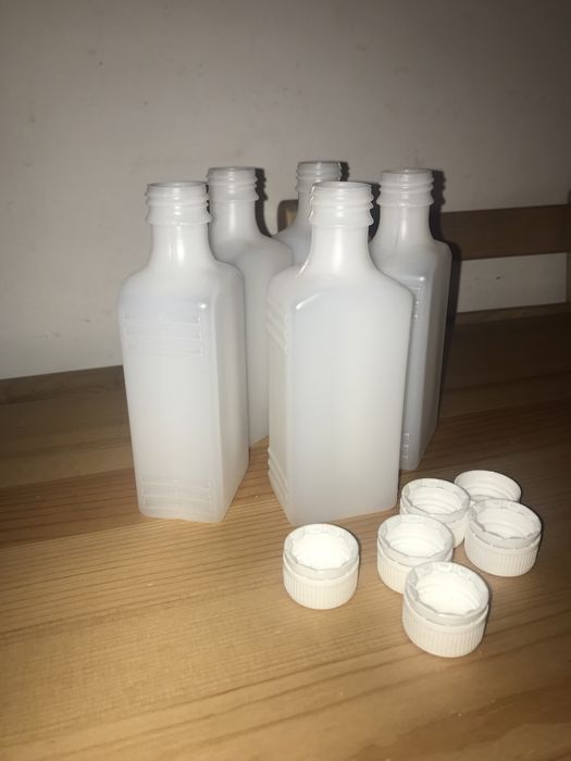 Lote 5 frascos novos 250 ml