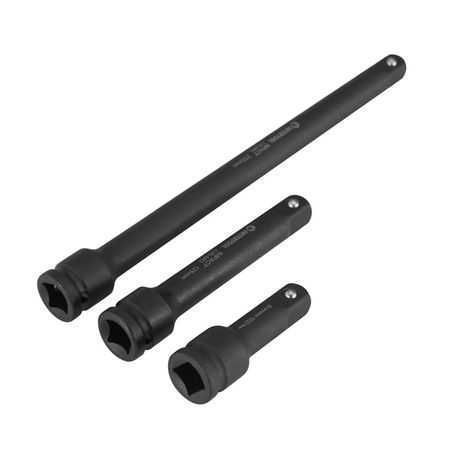 Набір подовжувачів ударних 3 од., 1/2" CrMo STORM INTERTOOL ET-8512
