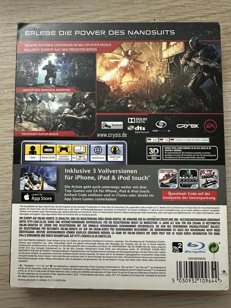Crysis 3 Hunter Edition PS3