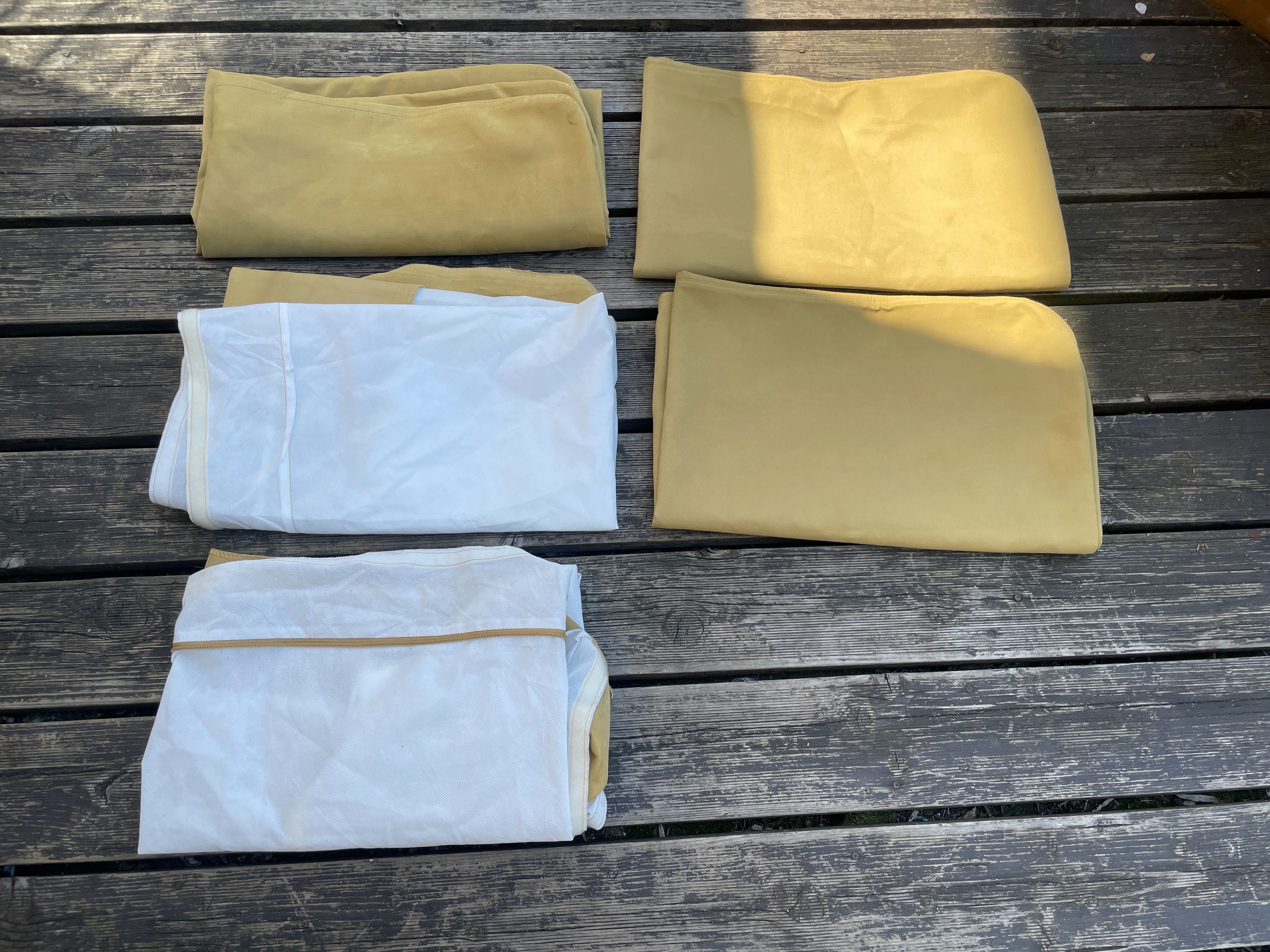 Soderhamn Ikea pokrowiec musztardowy