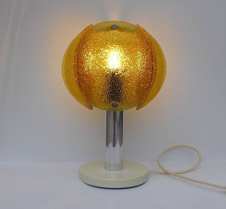 Lampa Stołowa AKA Lata 70 Vintage Mid Century DDR PRL