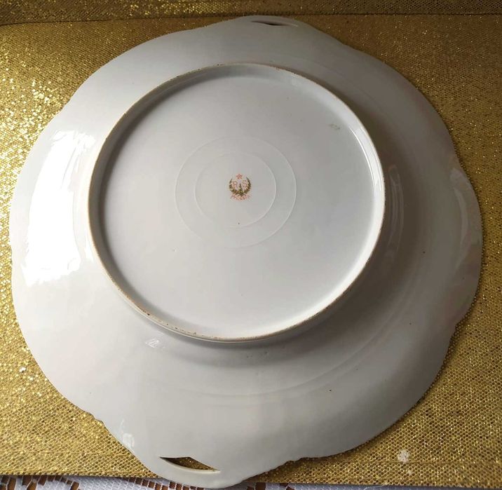 Przepiękna patera, talerz do ciasta RS Prussia, antyk, secesja