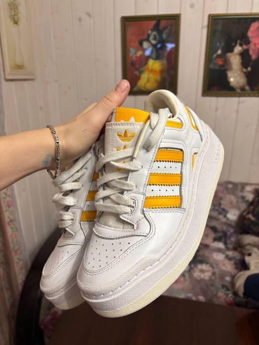 Оригінальні шкіряні  addidas forum XLG shoes 38,5р