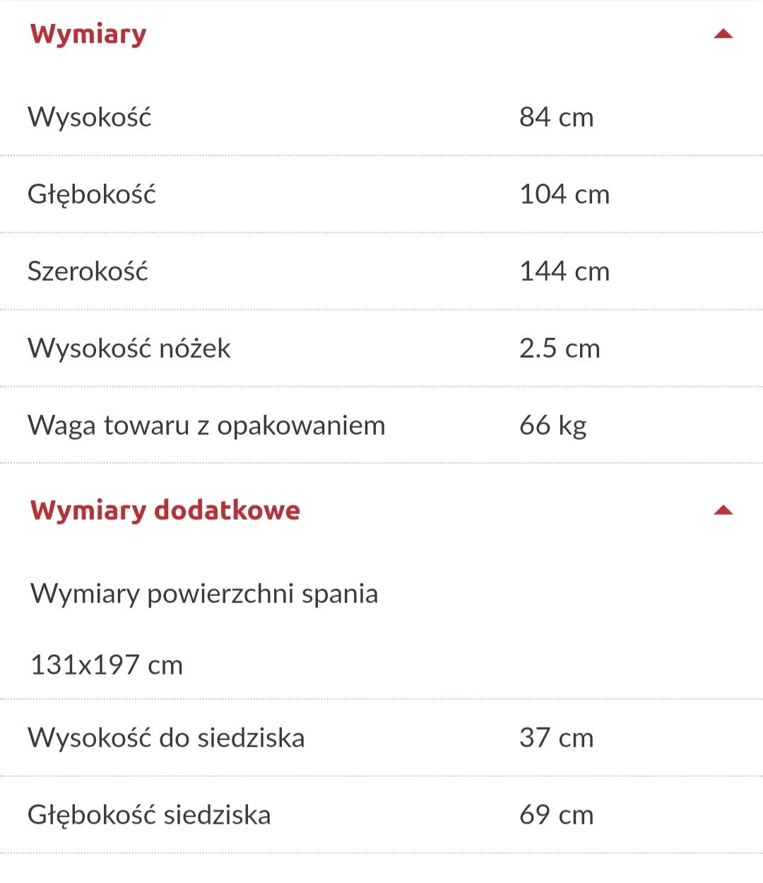 Sofa - LEO III 3 osobowa z funkcją spania