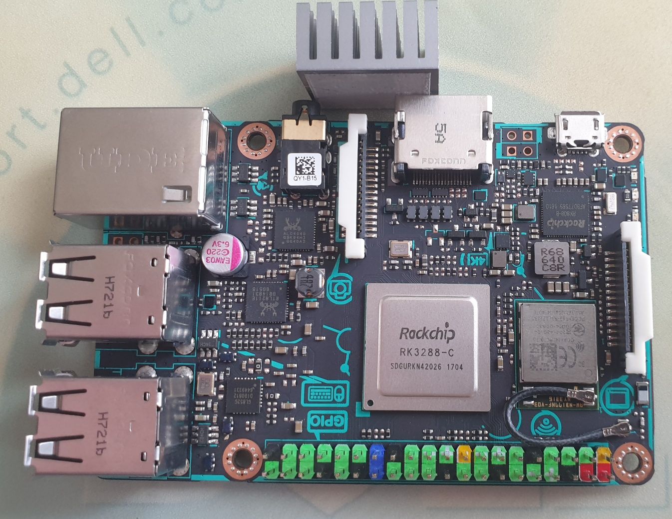 Одноплатный миникомпьютер Asus Tinker Board 2GB Quad-Core RK3288