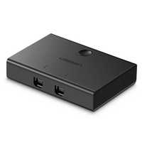 Ugreen 30345 switch box hub przełącznik 2x usb typ b