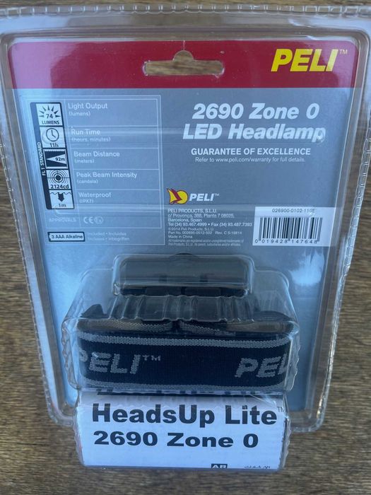 Peli - 2690 Zone 0 - LED HeadLight