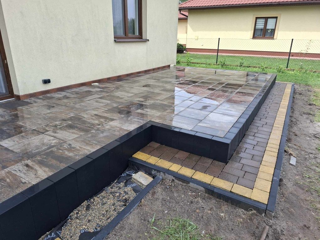 Układanie kostki brukowej