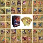 88 Cartas Pokemon Vmax GX EX Gold Foil Cards