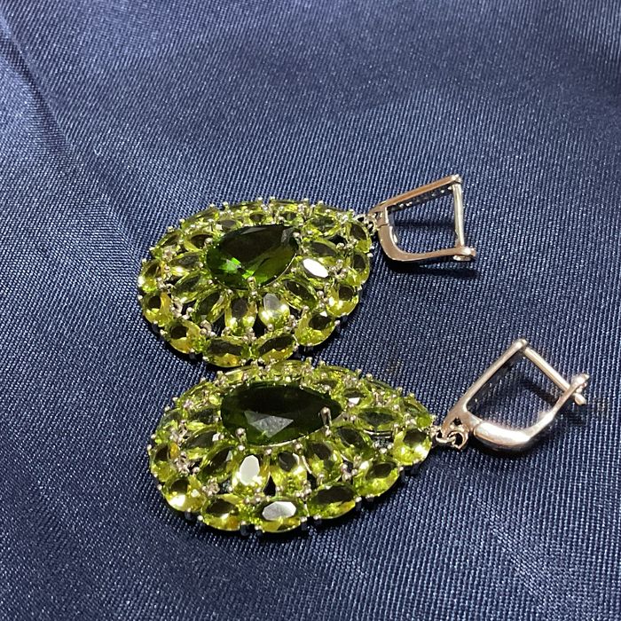 Brincos prata 925 medidas de 5 cm