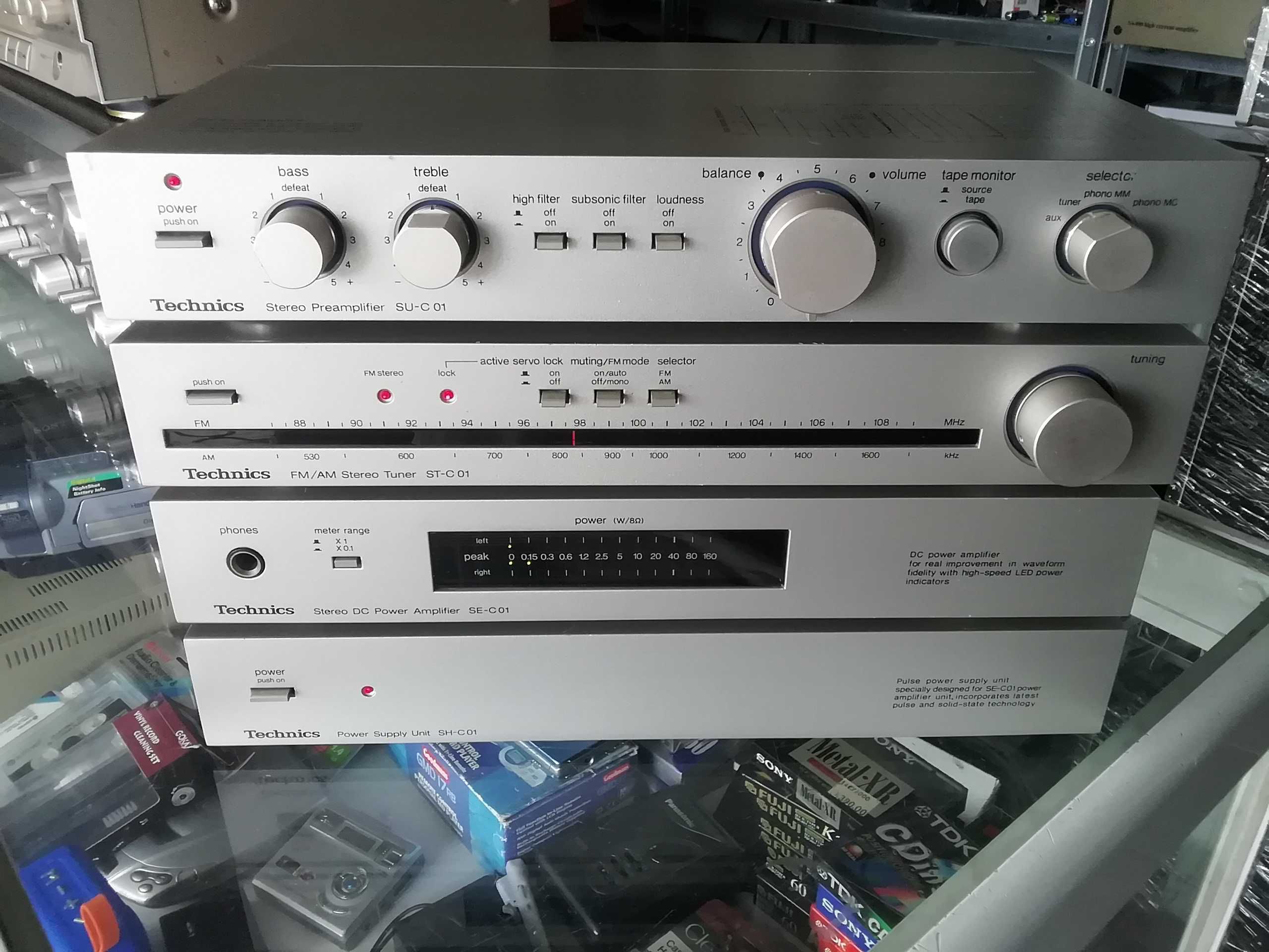 Technics Mini Hi-fi Sc-01 c/4 elementos