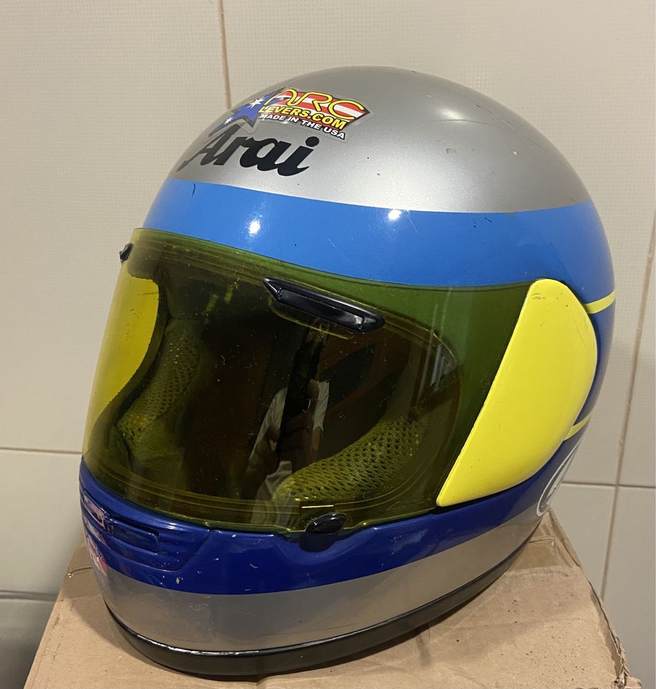 Capacete Arai vintage