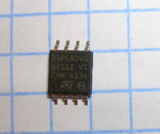 PX100N moduł EBS pamięć FLASH 25PE80VG - naprawa
