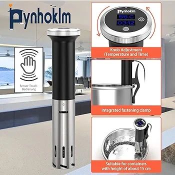 Pynholkm sv258 sous vide 1200w maszyna do gotowania cyrkulator