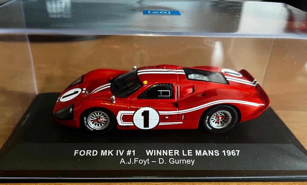 Ford GT40 Mk IV Le Mans 1967 1:43 ixo