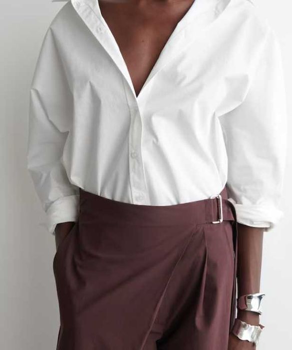 Розпродаж! Подовжені шорти cos з запАхом