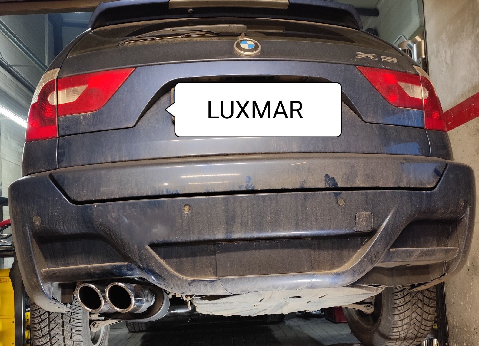 Tłumik końcowy wydech BMW 83 2.5i 3.0i M-Pakiet AERO
