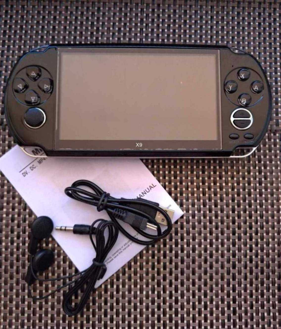 Нова ігрова консоль приставка Psp X9, 5.1" 8 Gb Ігри Геймбой, Sega, Де