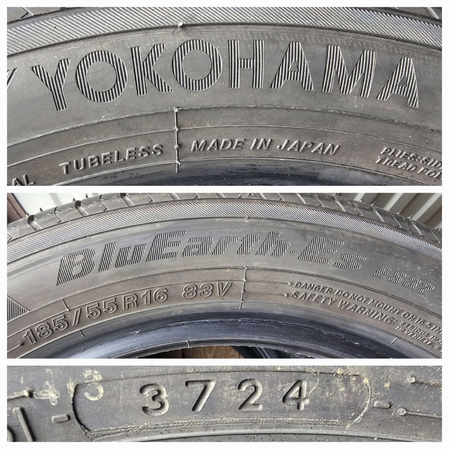 Yokohama BluEarth-Es es32 185/55r16 83V