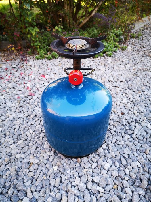 Butla gazowa z gazem