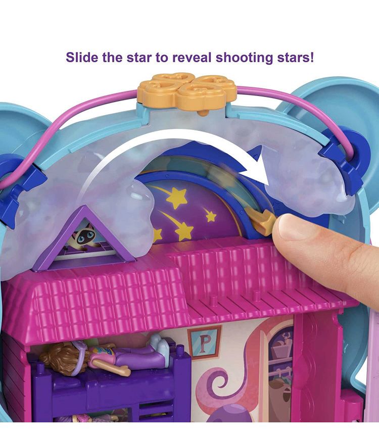 Игровой набор Polly Pocket Вечерние посиделки с мишками