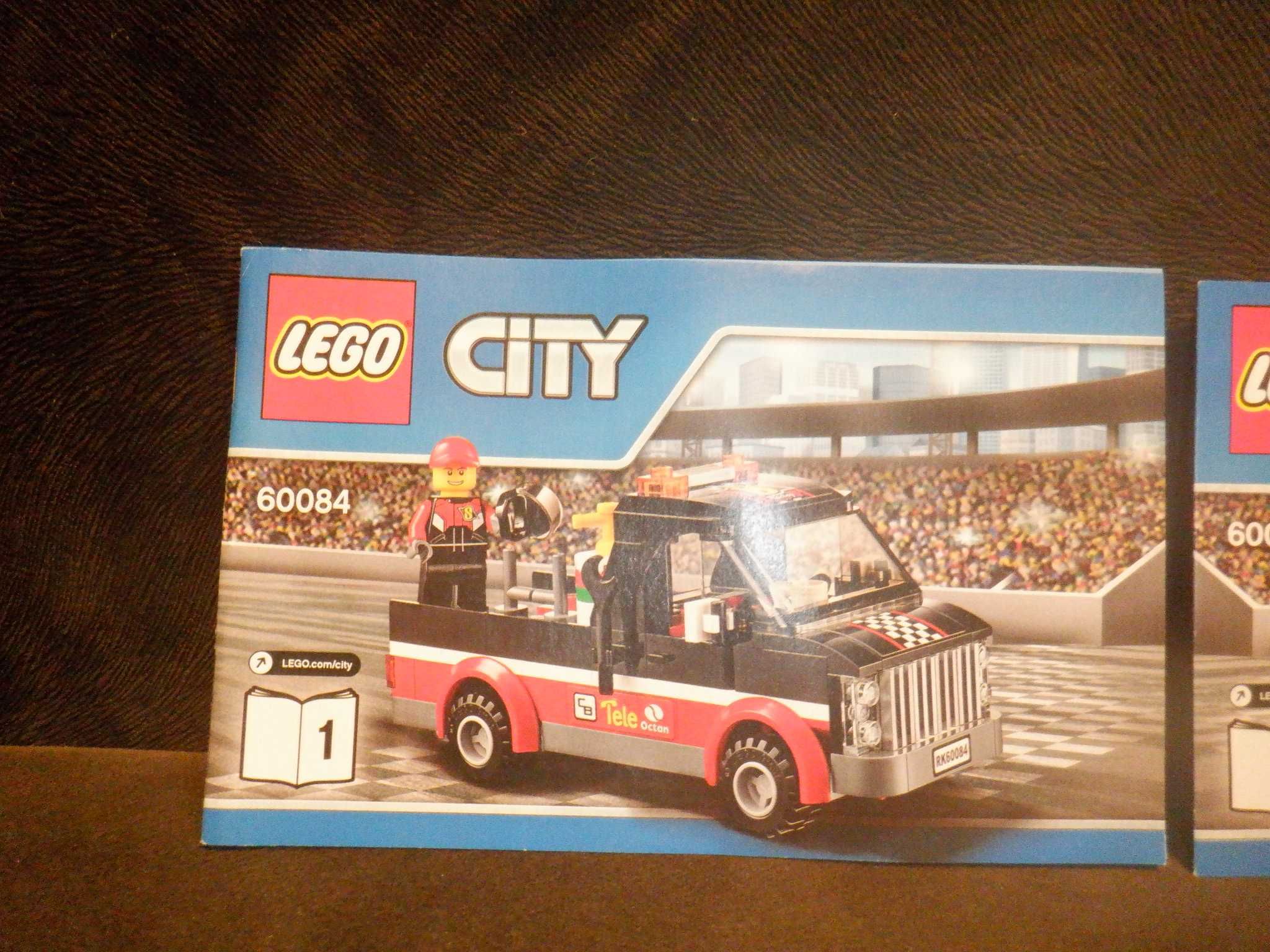 LEGO City 60084 - Transporter motocykli +  auto wyścigowe