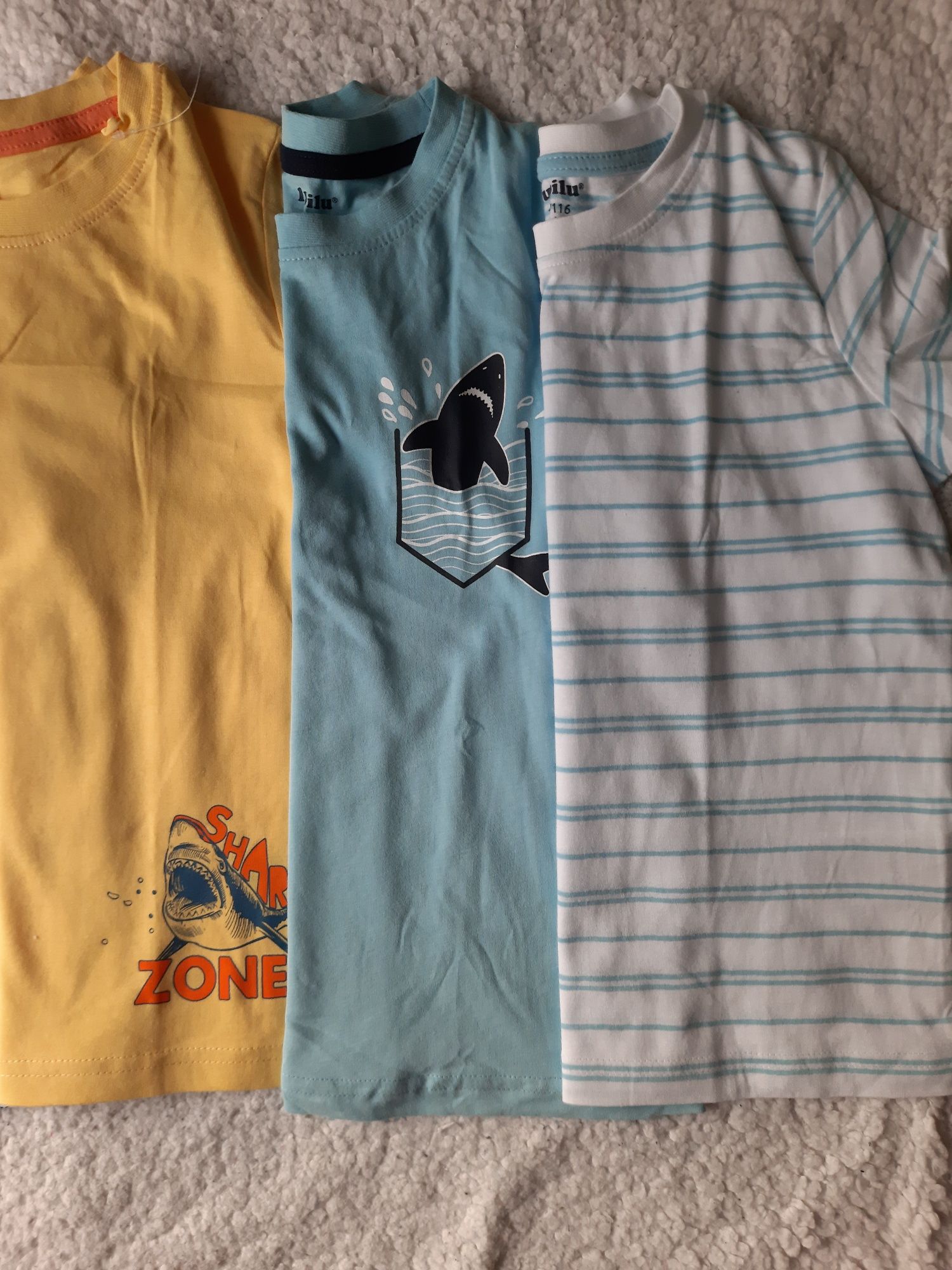 T-shirty , bluzeczki nowe 98/104 , 110/116 , 86/92