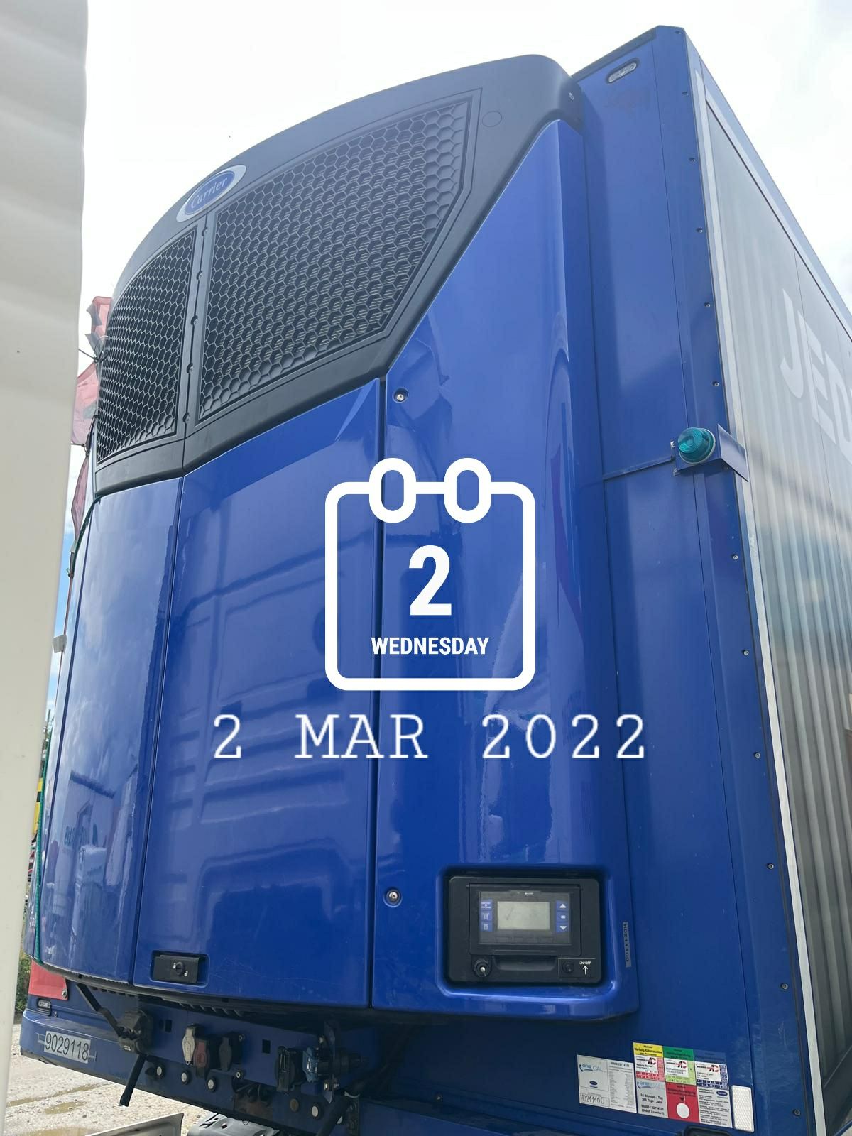 Agregat carrier hr19 2022r chłodni schmitz krone jak thermo king