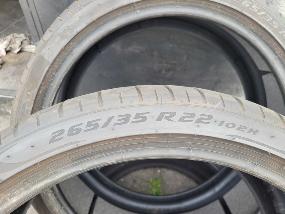 265/35/22 Pirelli Pzero MO-S  6mm 2023r 2szt