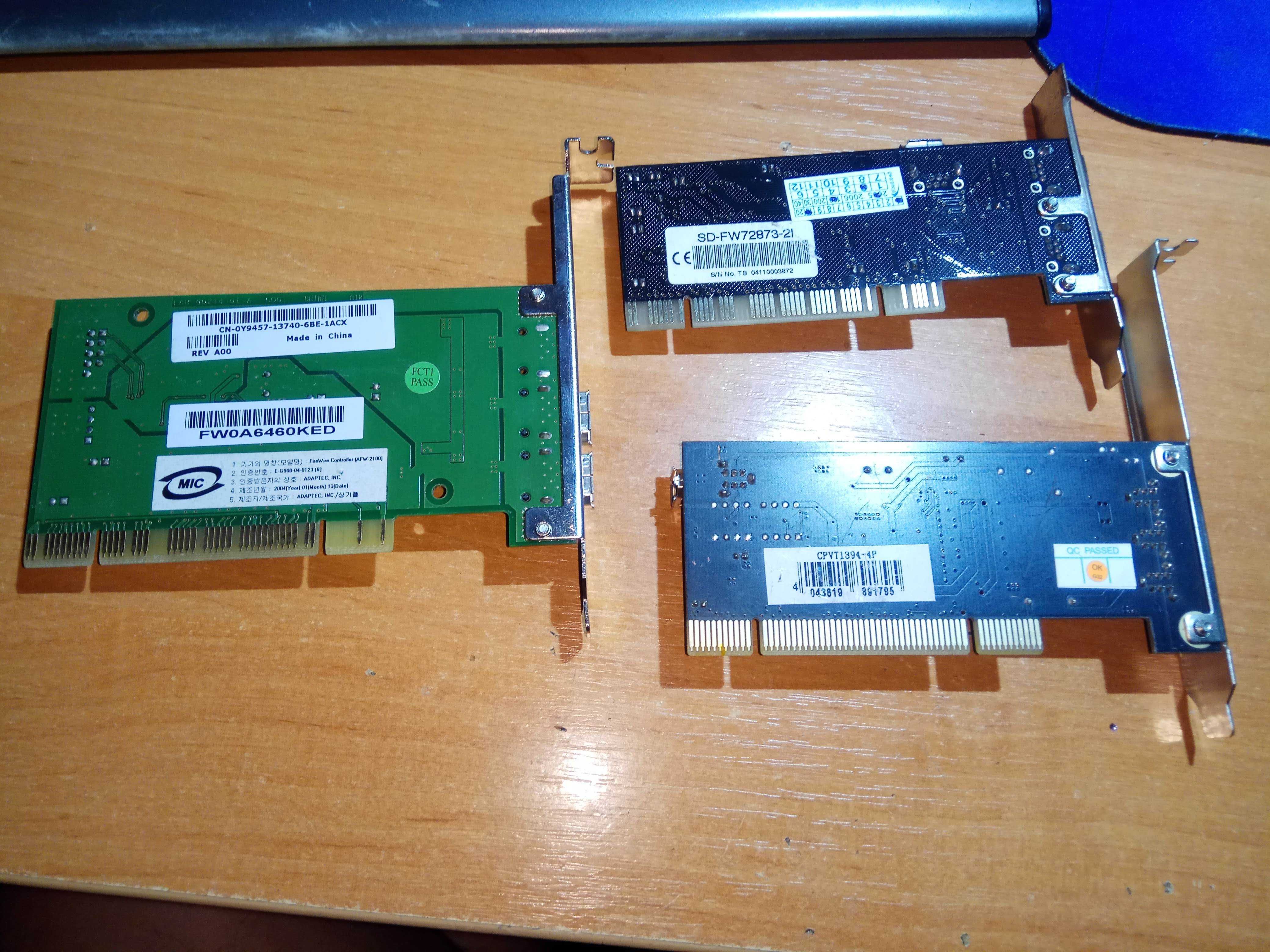 Dell 0Y9457 Dual FireWire PCI IEEE 1394 (400) PCI Card
