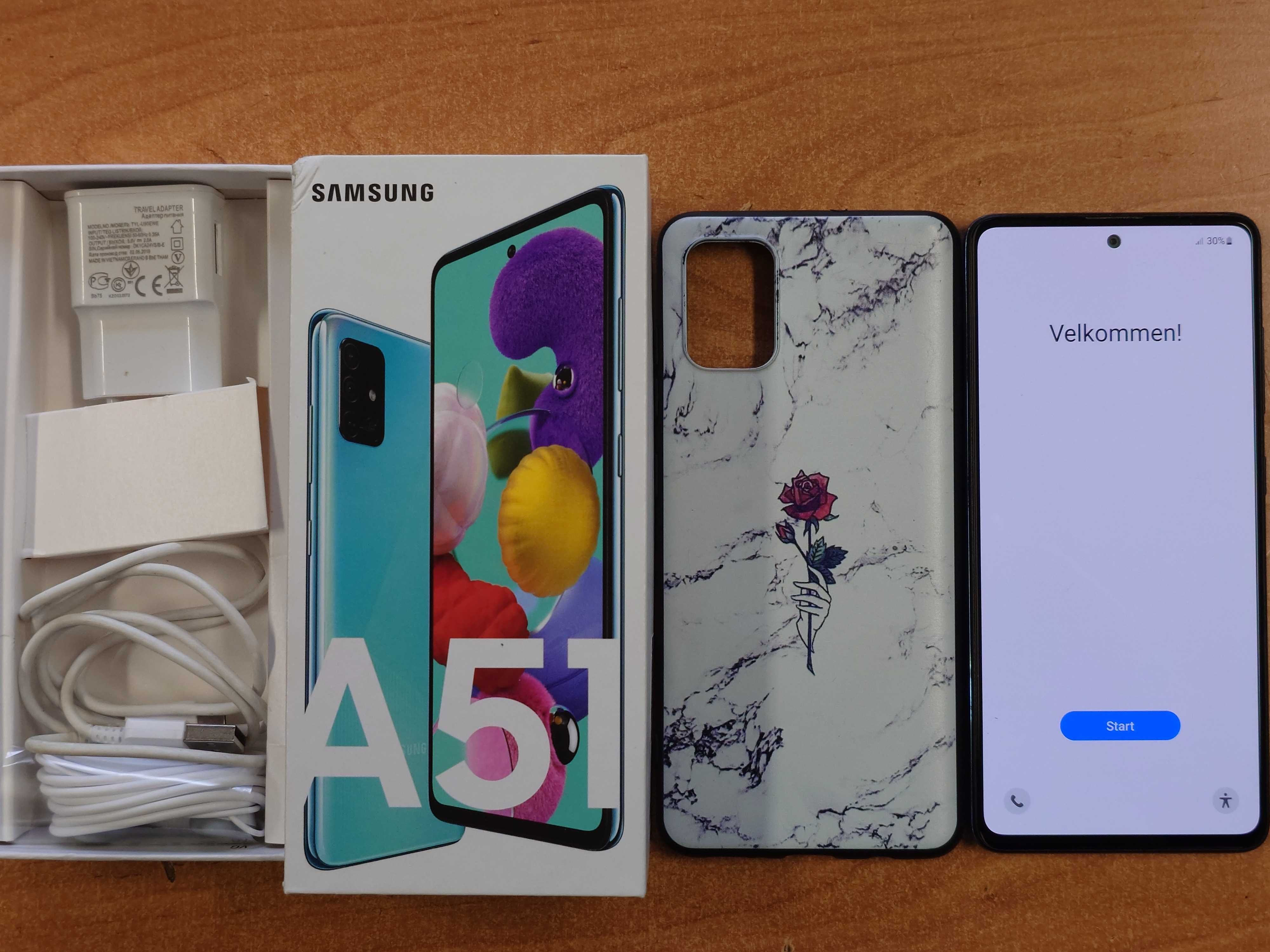 Smartfon Samsung Galaxy A51 4 GB / 64 GB 4G (LTE) niebieski