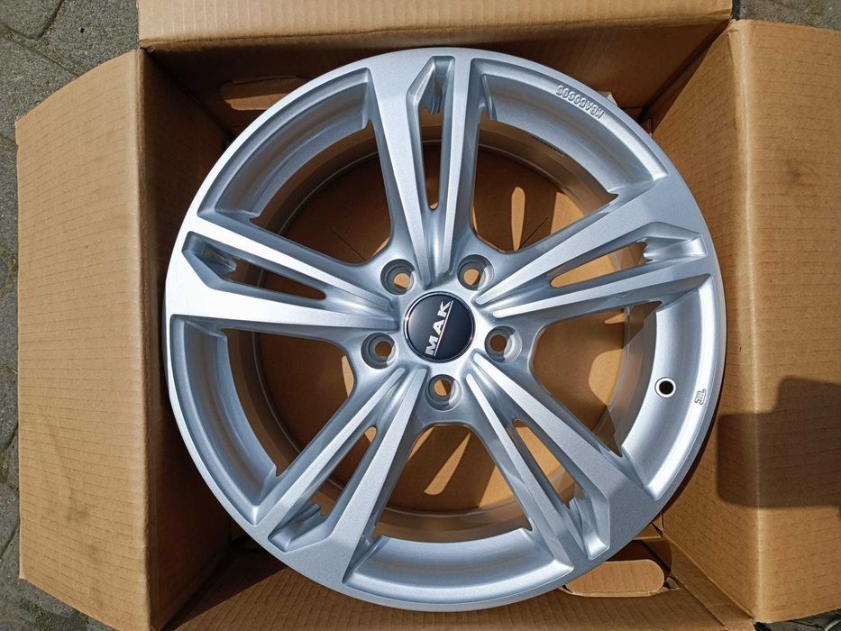 Nowe Felgi MAK 5x112 17" 7.5J et47 Audi, Skoda, VW, Seat,